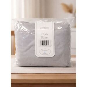 Gray Crib Sheet